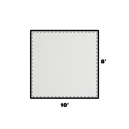 8x10 Universal Blockout Solid Sidewall