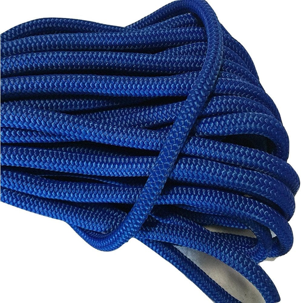 3/8" Premium Double Braided Nylon Rope, 50 Ft
