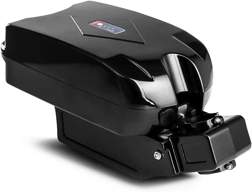 WILLQR E-Bike Battery Kit 24V 10Ah Electric Bicycle Battery Lithium-Ion Battery Frog Seat Post Battery with Holder and 2A Charger