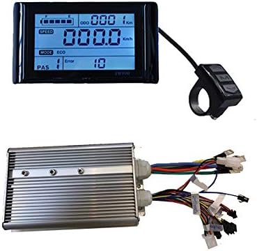 NBPOWER 48V-72V 60A 3000W Brushless DC Sine Wave Ebike Controller, Intelligent SW900 Control Panel Display for 3000W Brushless Motor and 3000W Electric Bike Kit.