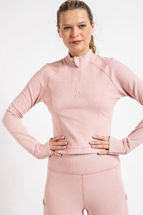 Jogger Set High Rise Pink