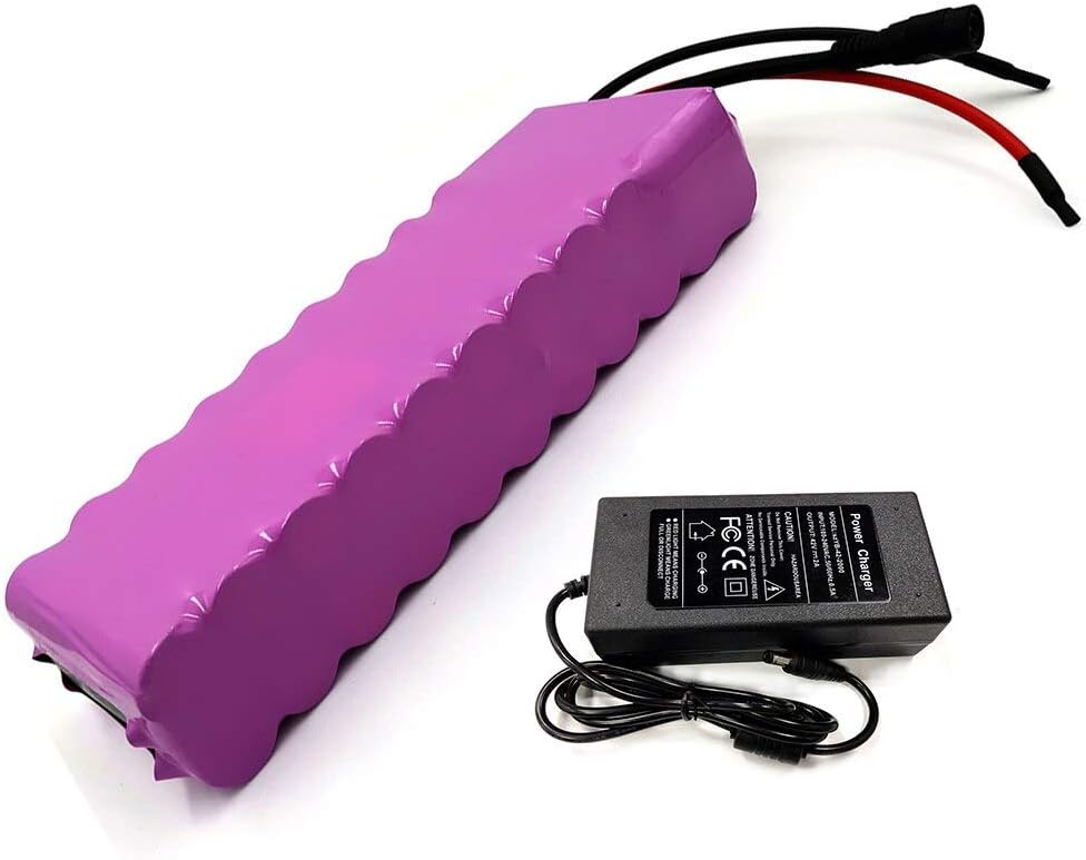 With charger 7Ah 10S2P 36V battery e-bike ebike electric bicycle Li-ion customizable 215x70x50mm