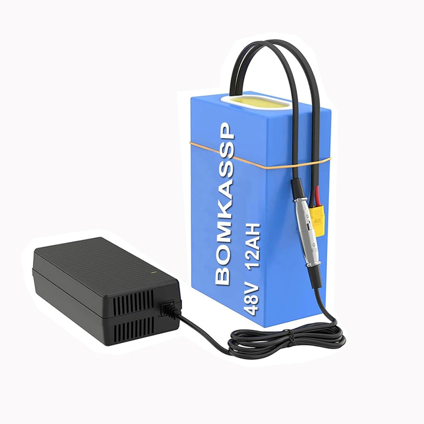 60V/ 52V/48V/36V 20Ah 15A Lithium Ion Electric Bike Battery 48 Volt Ebike li ion Battery for 2400W -500W Bicycle E Scooter Go Kart Battery (48V 12AH for 0-1000W)