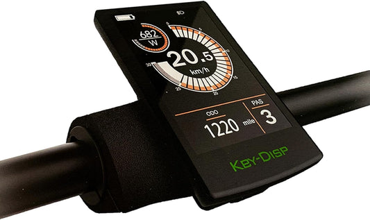 Electric Bicycle LCD Display Meter Key-DISP KD718 ebike Display TFT 36V 48V Speed for Electric Bike Computer Waterproof E-Bike Display Meter Conversion Kit for Electric Scooter Modification