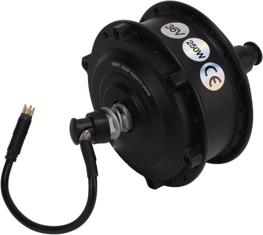 Electric Bicycle Hub Motor, 36V 250W Waterproof Front Wheel Ebike Conversion Motor Kit with 3 Riding Modes, 25-28km/h Brushless Gear Drive for Bike Upgrade Parts