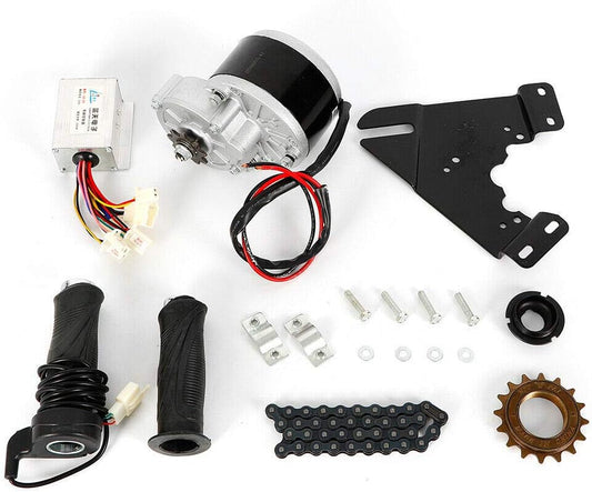 TBVECHI 24V 250W Electric Bicycle Motor Kit, E-Bike Conversion Kit w/Motor Controller for 16"-28" Bike (250W 24V)