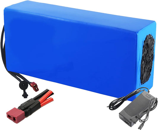 48V Ebike Battery Pack 12AH 15AH 20Ah 24AH 30AH E-Bike Lithium Battery 48V High Power Battery with Charger for for 250W-1200W Ebike Motors,12ah