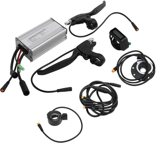 Ebike Controller, Brushless Motor Controller - 36v/48v 500w Brushless Dc Motor Speed Controller Replacement Powerful Heat Dissipation for Electric Bike Conversion