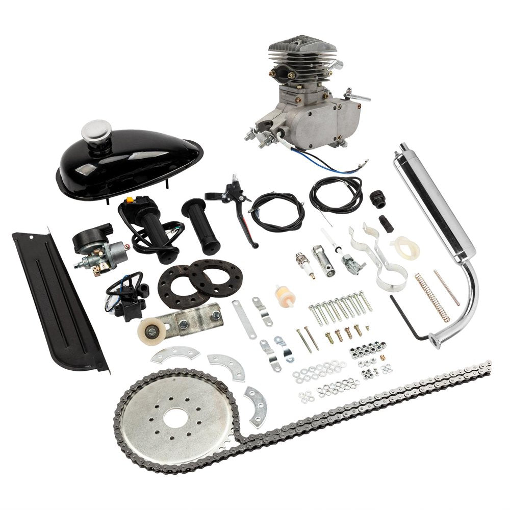 Zimtown Bicycle 2 Stroke 80Cc Petrol Gas Motorized Engine Bike Motor Kit