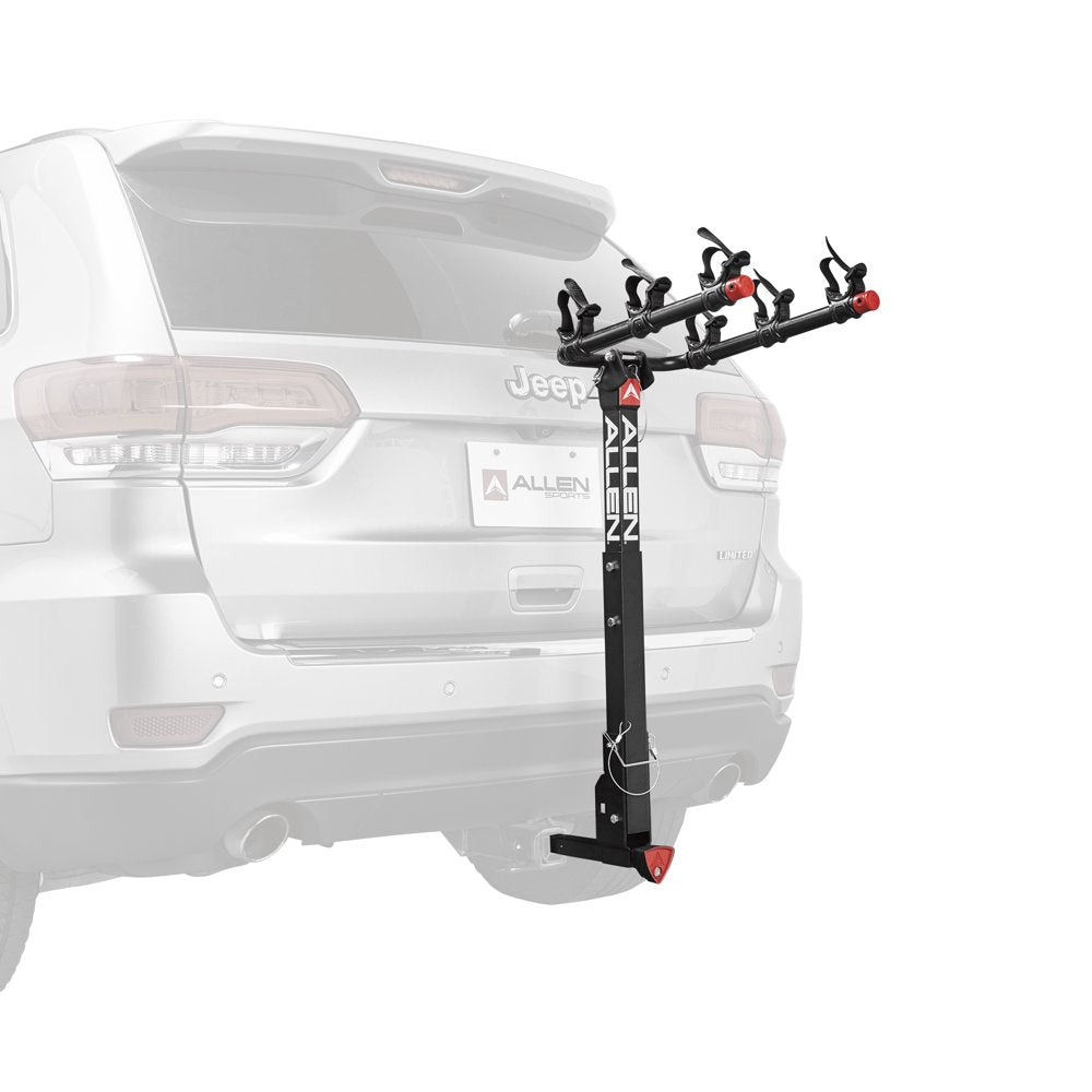 Allen Sports Premier 3-Bicycle Hitch Mounted Bike Rack Carrier, S-535