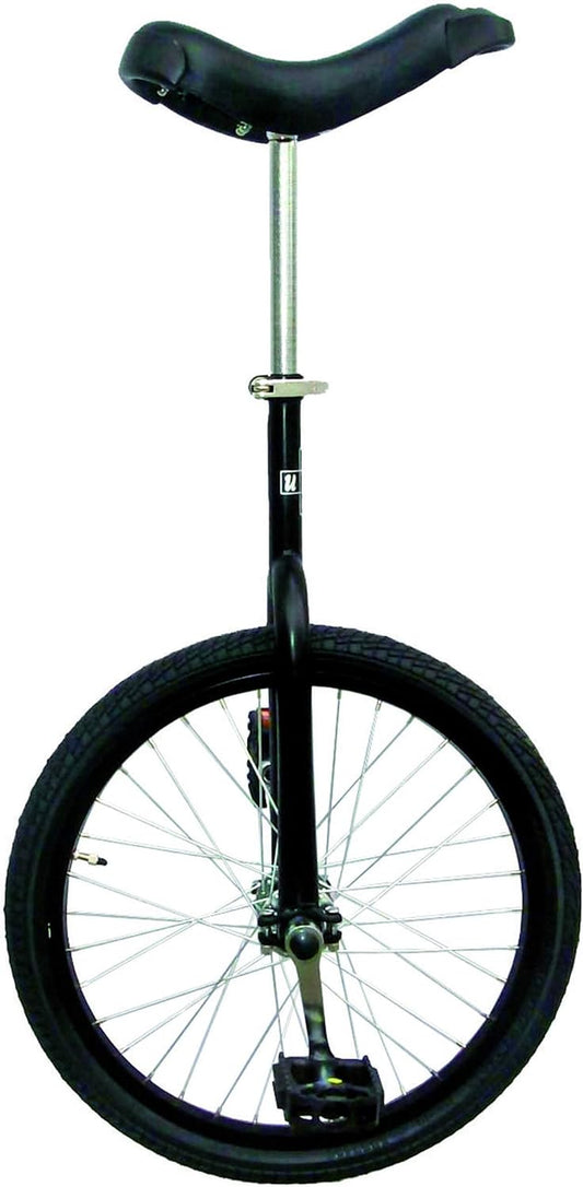 20 Inch Wheel Unicycle with Alloy Rim, Matte Black