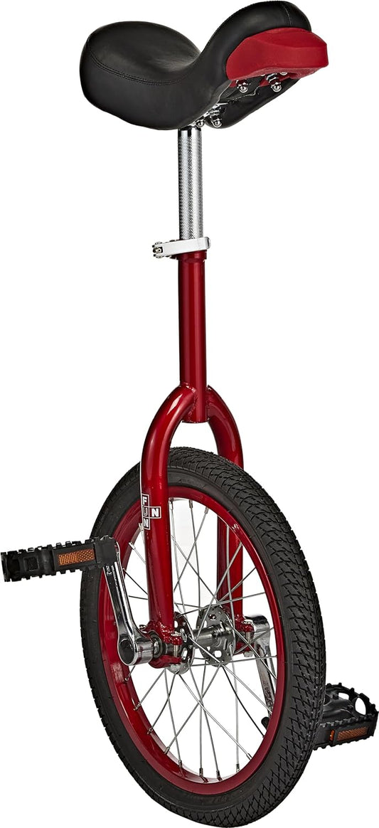 20 Inch Wheel Unicycle with Alloy Rim, Red