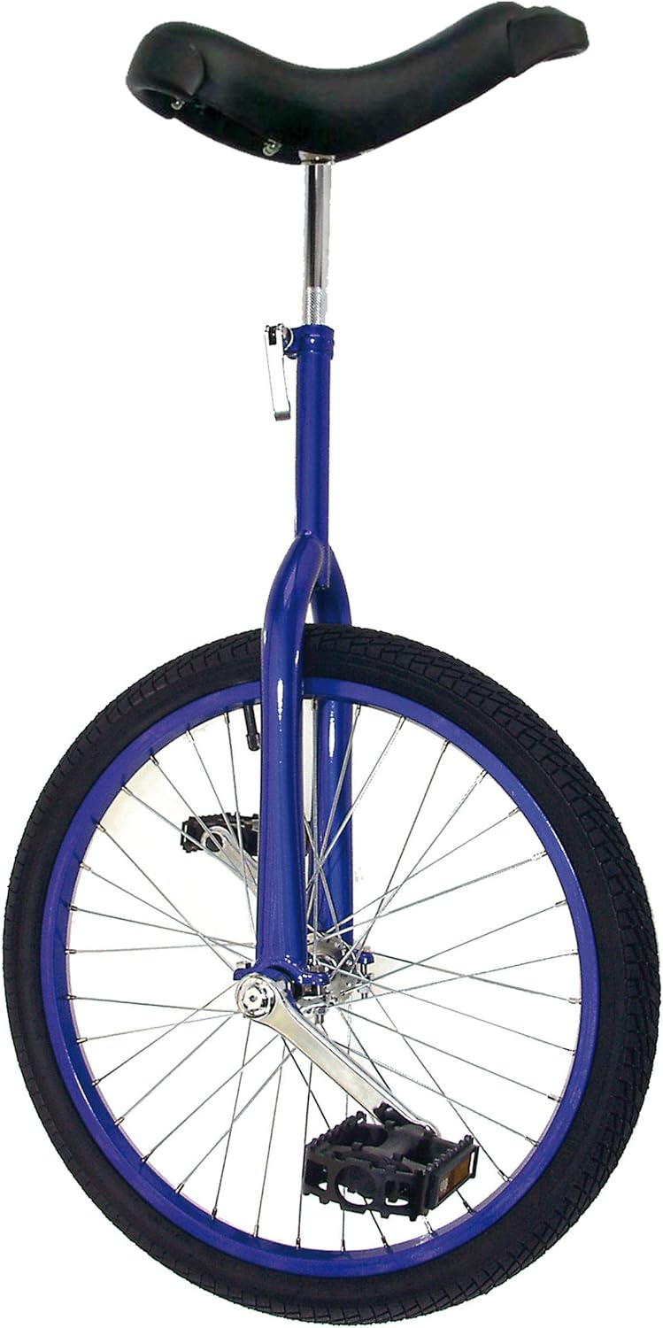 20 Inch Wheel Unicycle with Alloy Rim, Blue