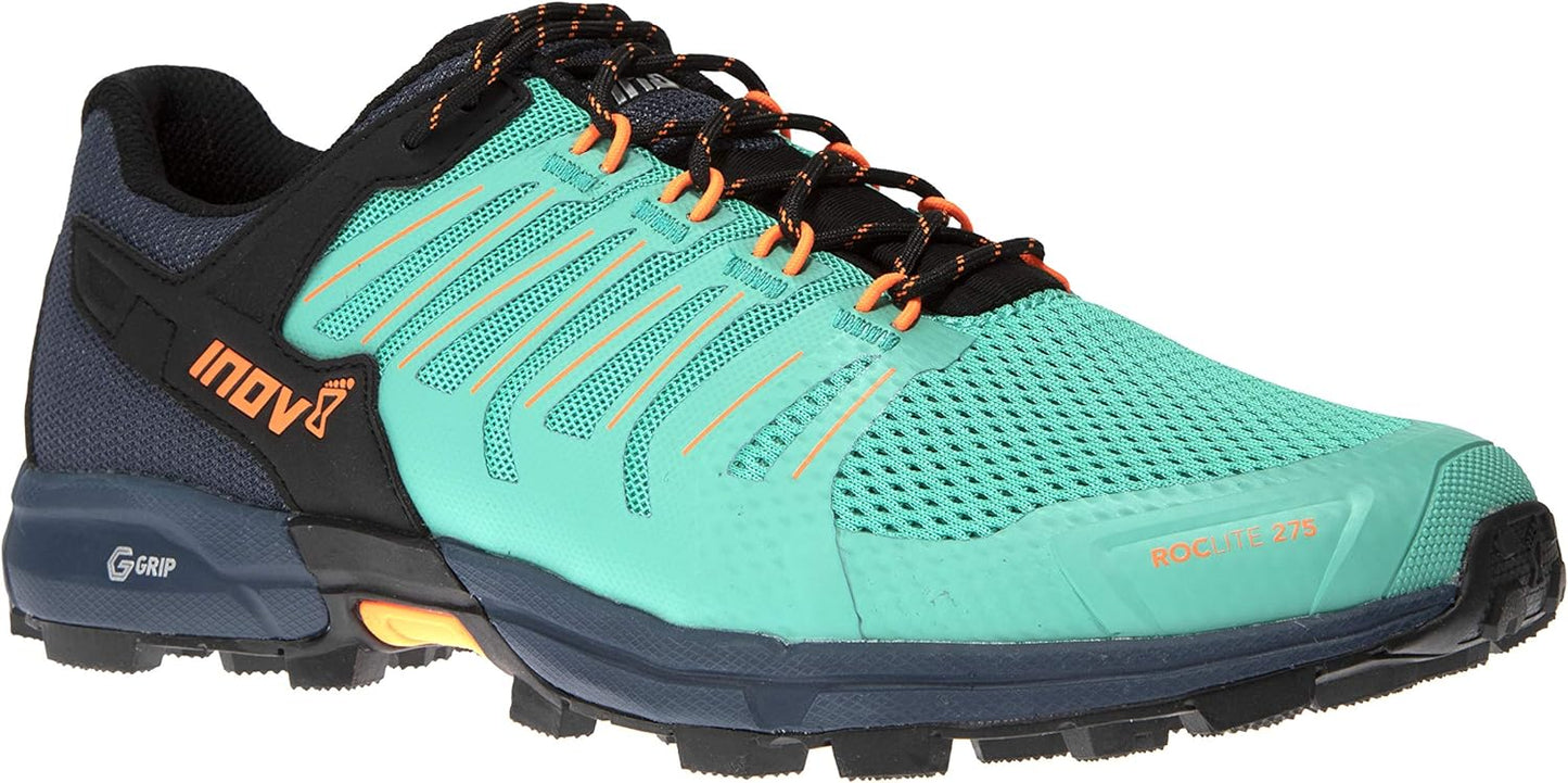 INOV-8 Women Roclite G 275, Color: Teal/Navy, Size: 5.5 (000807-TLNY-M-01-5.5)