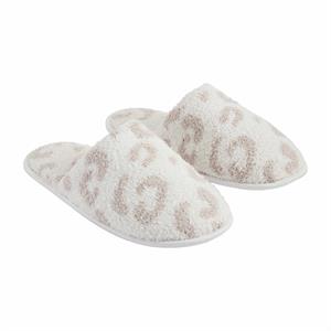 Leopard Chenille Slippers