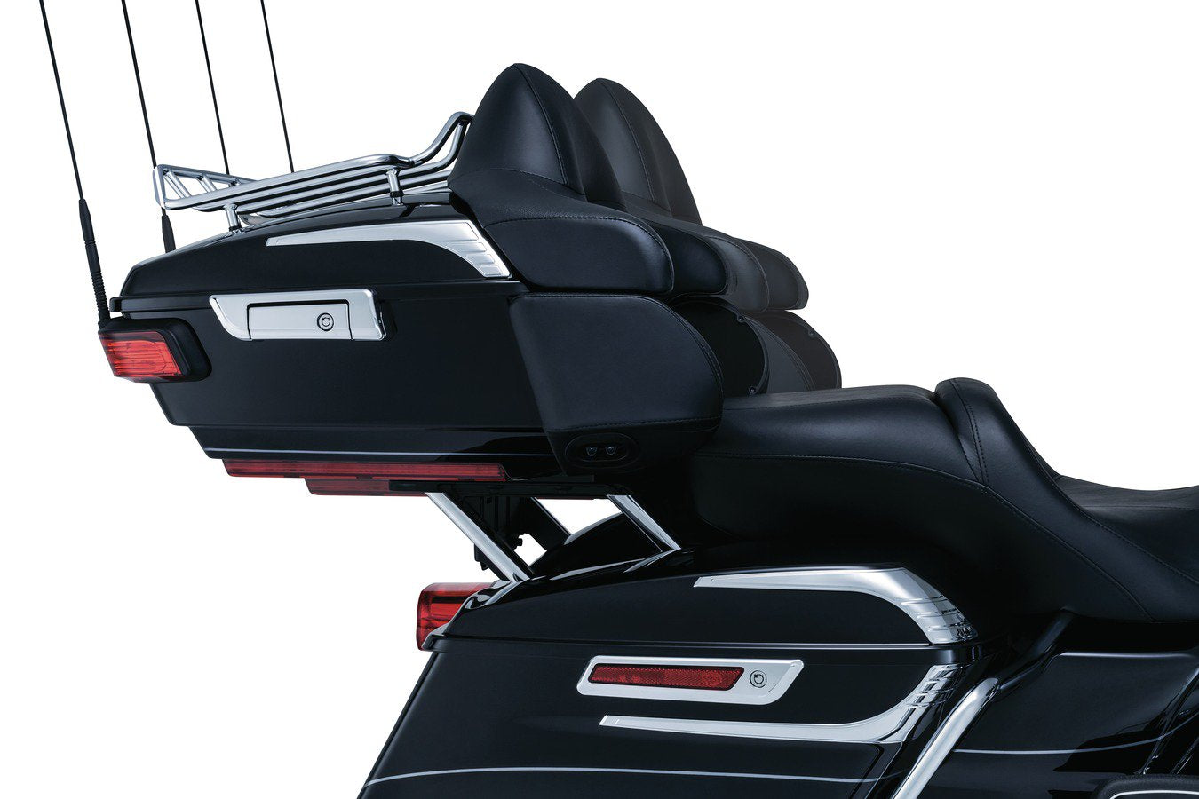 Kuryakyn Relocator for Tour Pak for '14-'20 Touring & Trike, Black