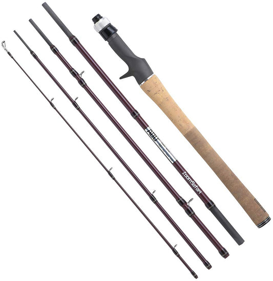 Abu Garcia Pack Rod Bait Zoom Safari ZMSC-665m 198cm 6.6ft-M ‎1546347 RoseViolet