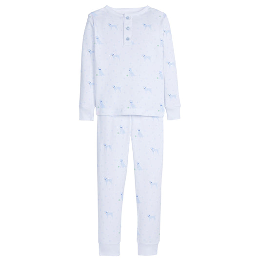 Boy Printed Jammies - Blue Labs