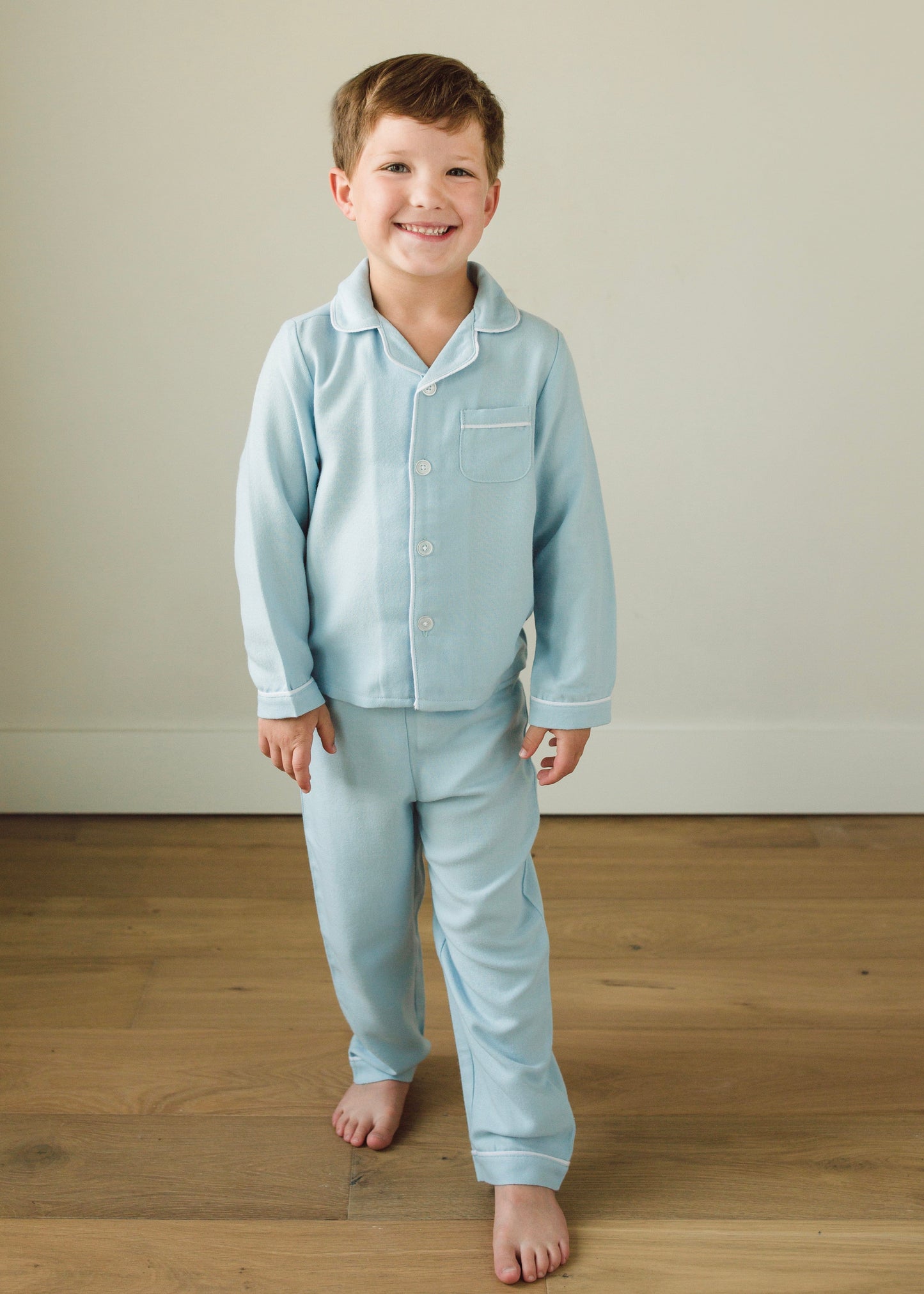 Classic Pajama Set - Light Blue
