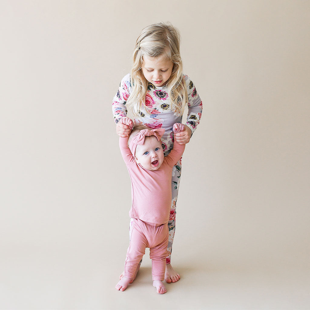 Dusty Rose Classic Pajama Set