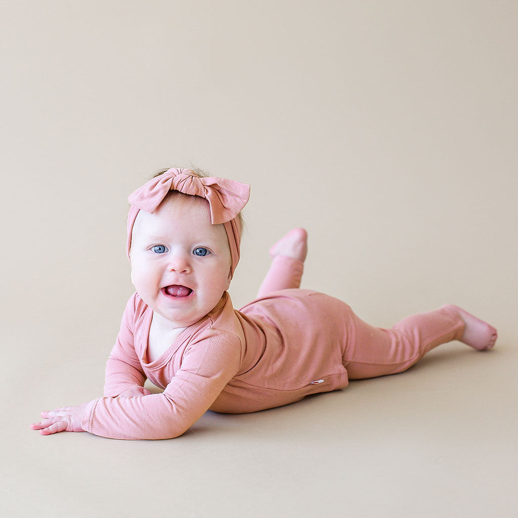 Dusty Rose Classic Pajama Set