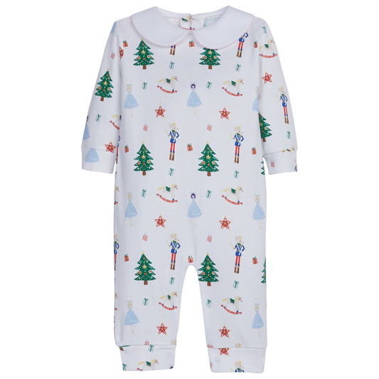 Girl Printed Playsuit - Nutcracker