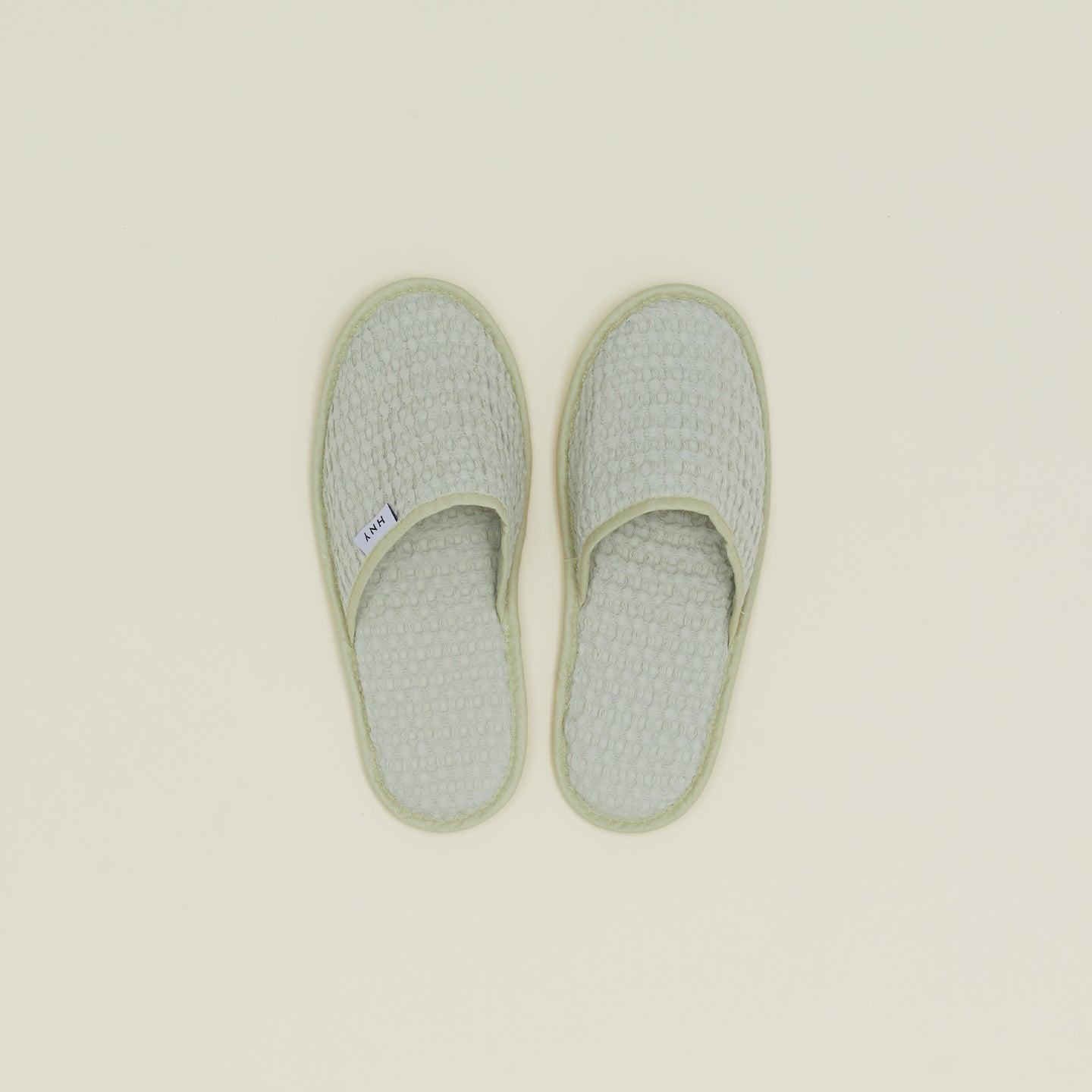 Simple Waffle Slippers - Sage