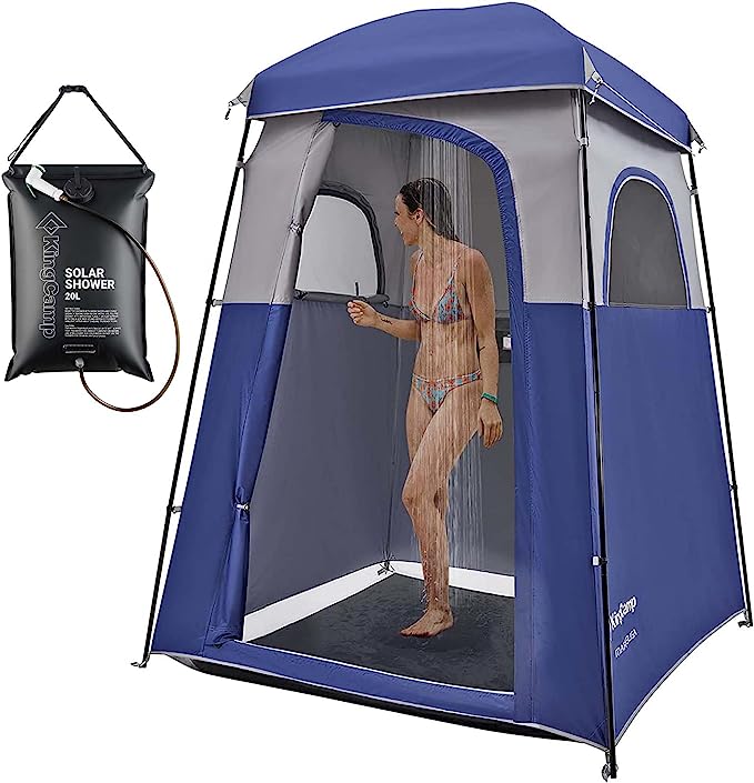 blue Toilet tent