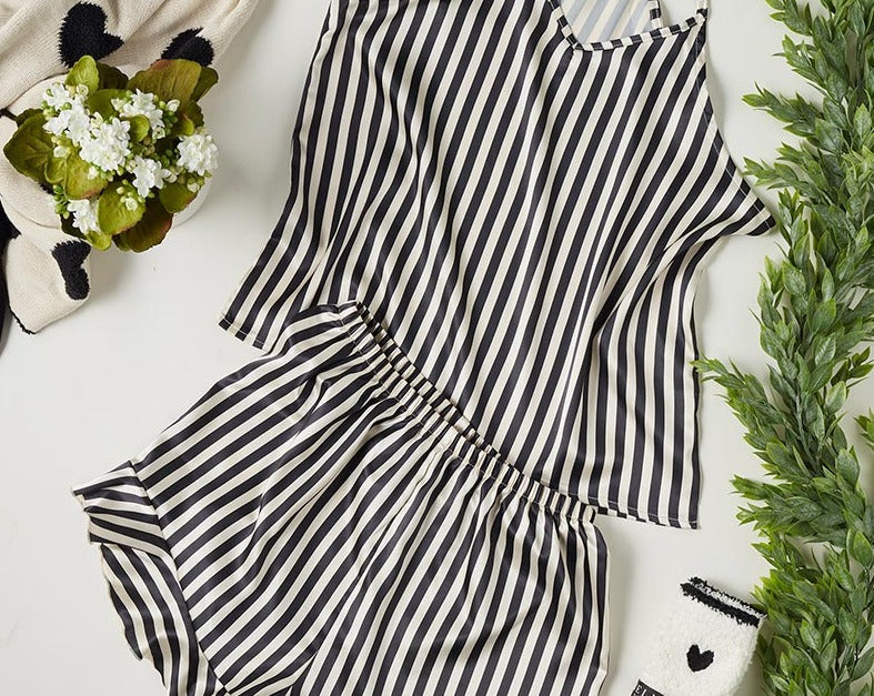 Striped PJ Set