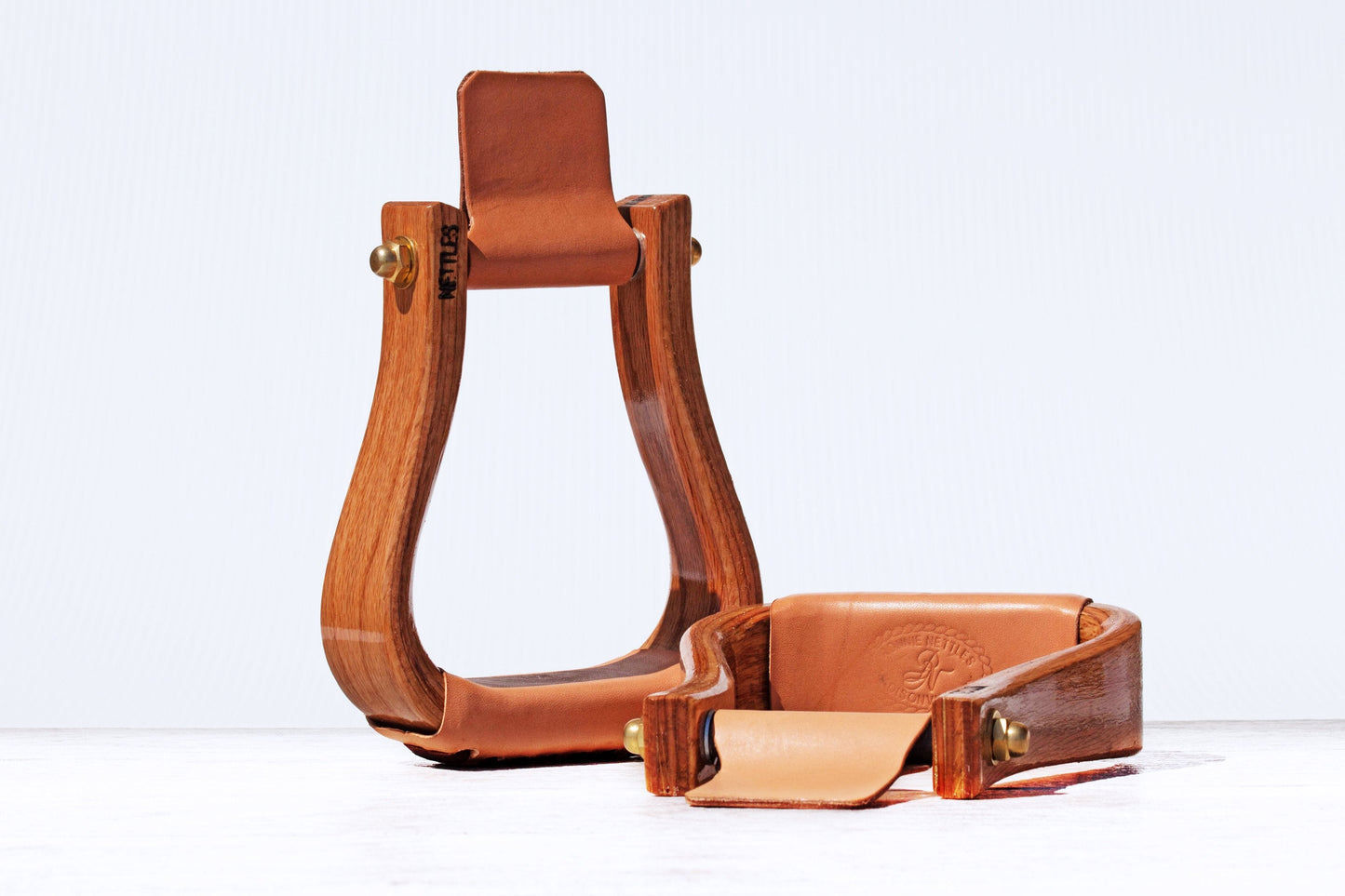 Nettles Stirrups "The Flatbottom" - Petite 2"