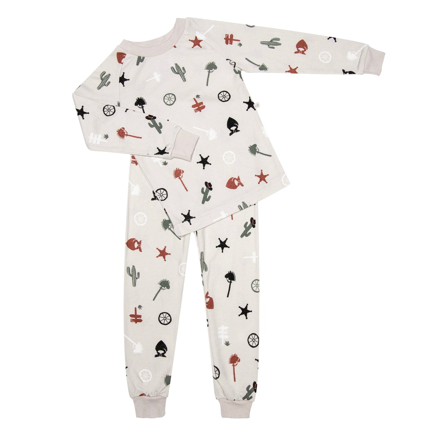 Bamboo pajama set - Cowboys