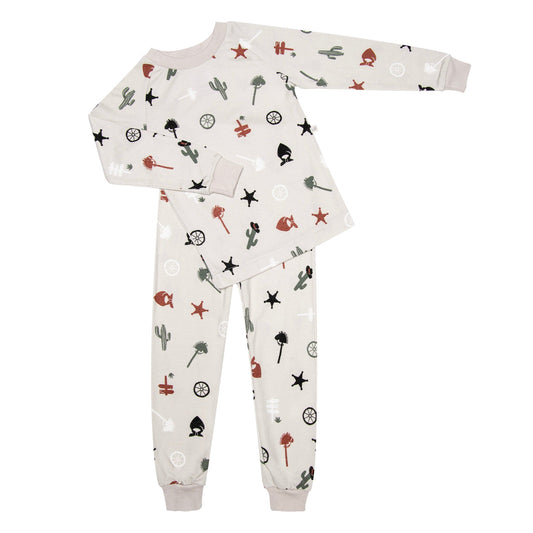 Bamboo pajama set - Cowboys