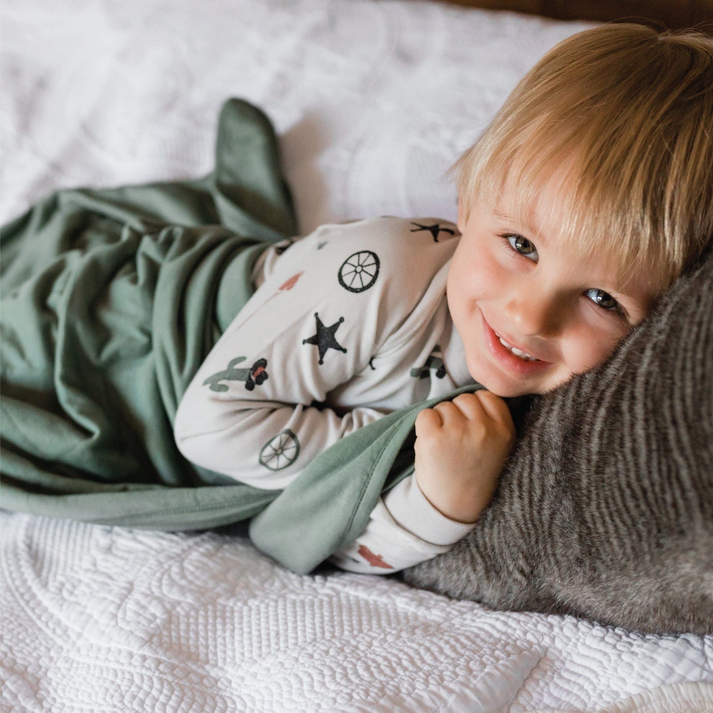 Bamboo pajama set - Cowboys