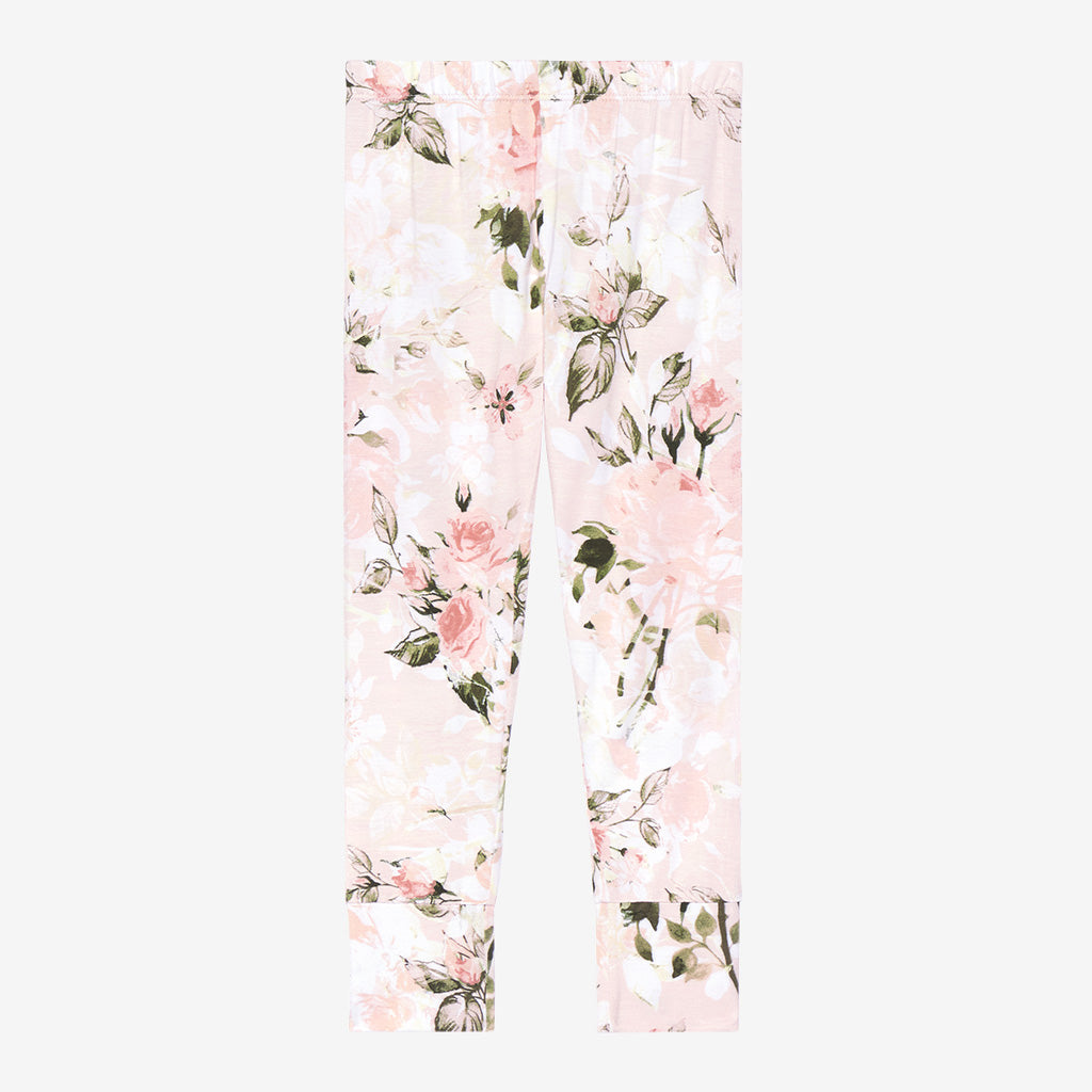 Vintage Pink Rose Classic Pajama Set