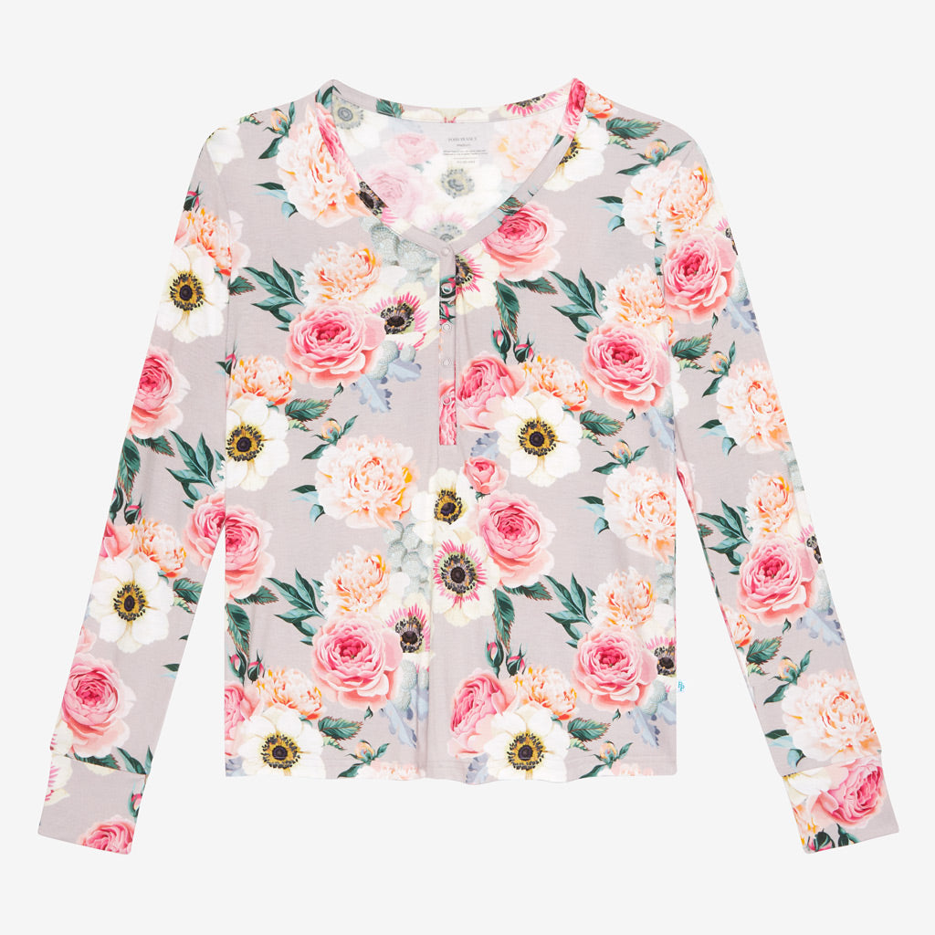 French Gray Women's Long Sleeve Loungewear