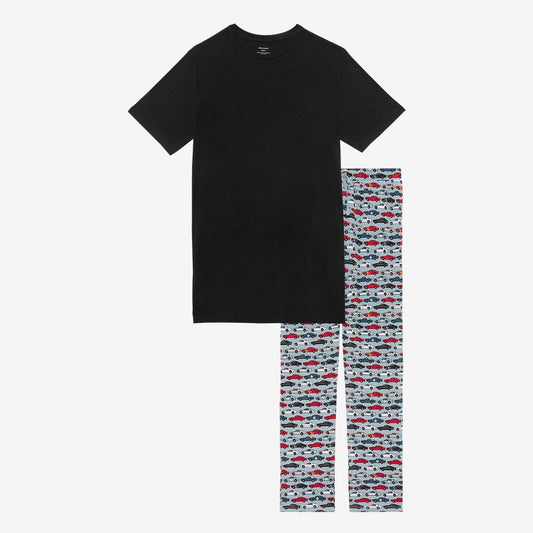 Miles Men's Short Sleeve Loungewear