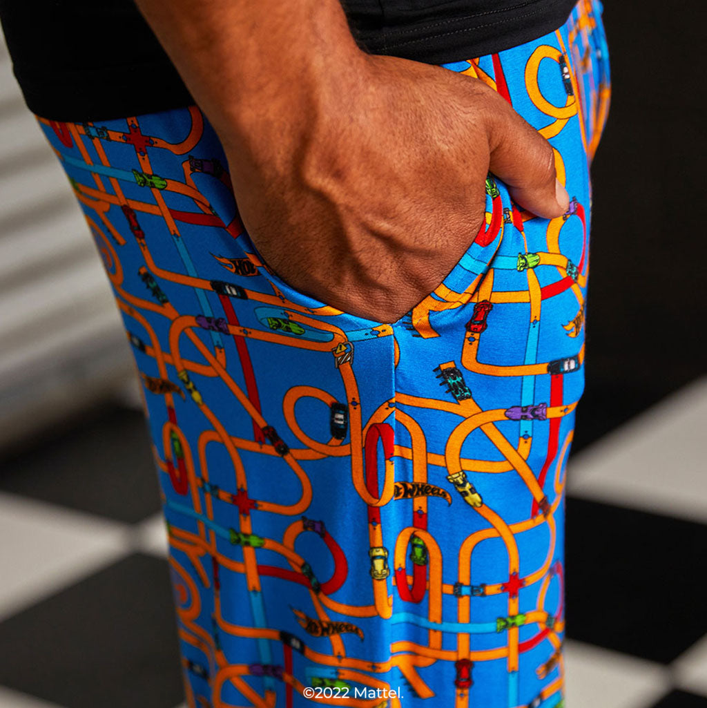 Hot Wheels™ Tracks Men's Short Sleeve Loungewear