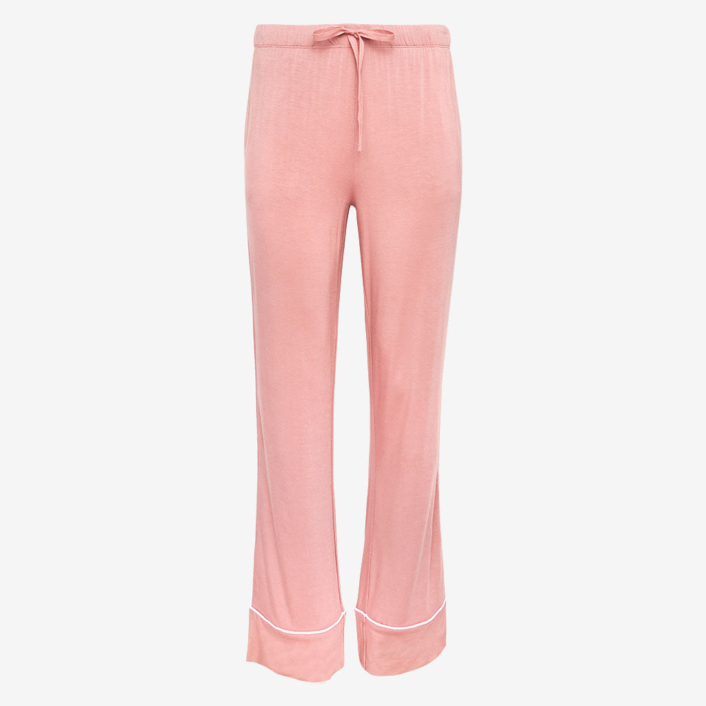 Dusty Rose Women's Relaxed Pant Luxe Loungewear