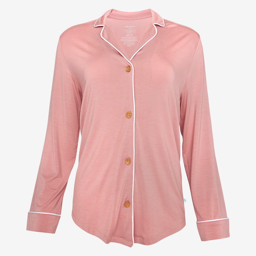 Dusty Rose Women's Relaxed Pant Luxe Loungewear