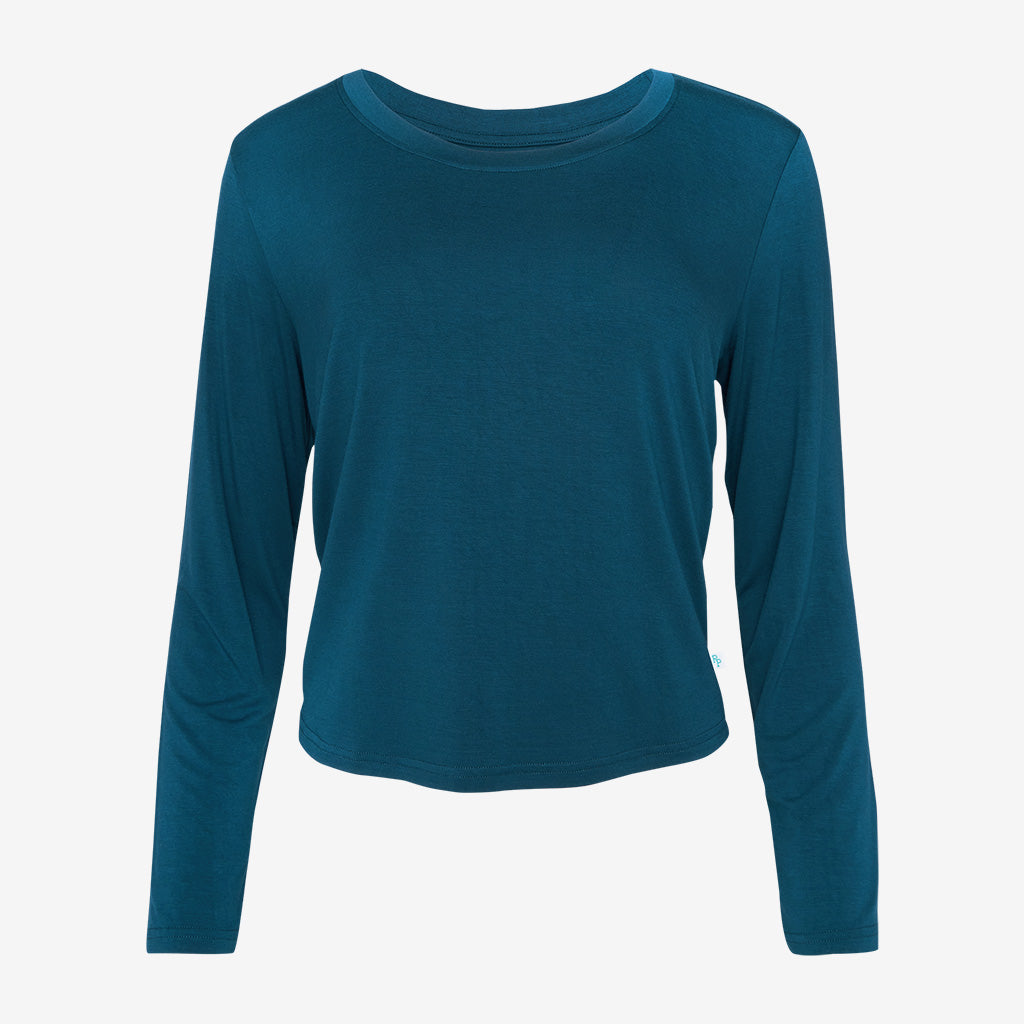 Sailor Blue Women's Long Sleeve Scoop Loungewear