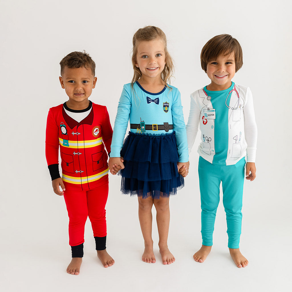 Posh Firefighter Classic Pajama Set