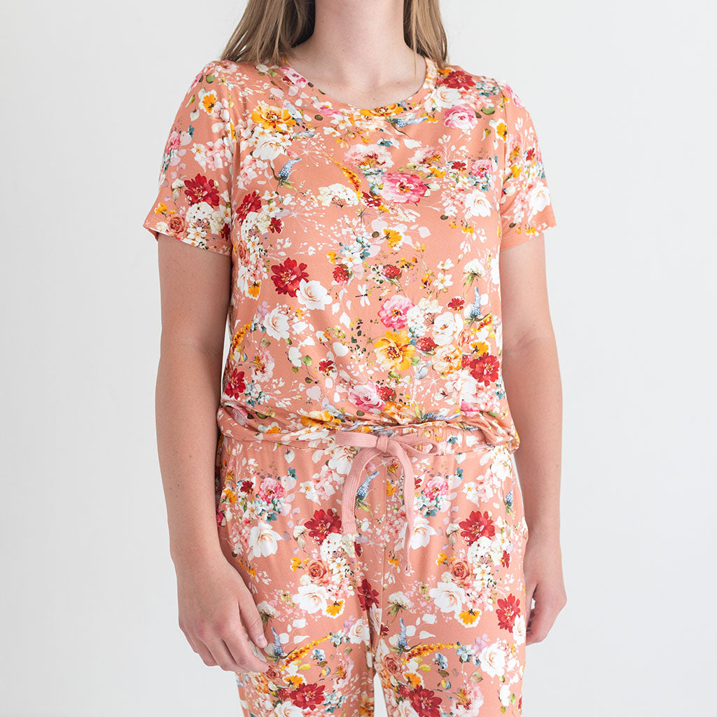 Celia Women's Short Sleeve Scoop Loungewear