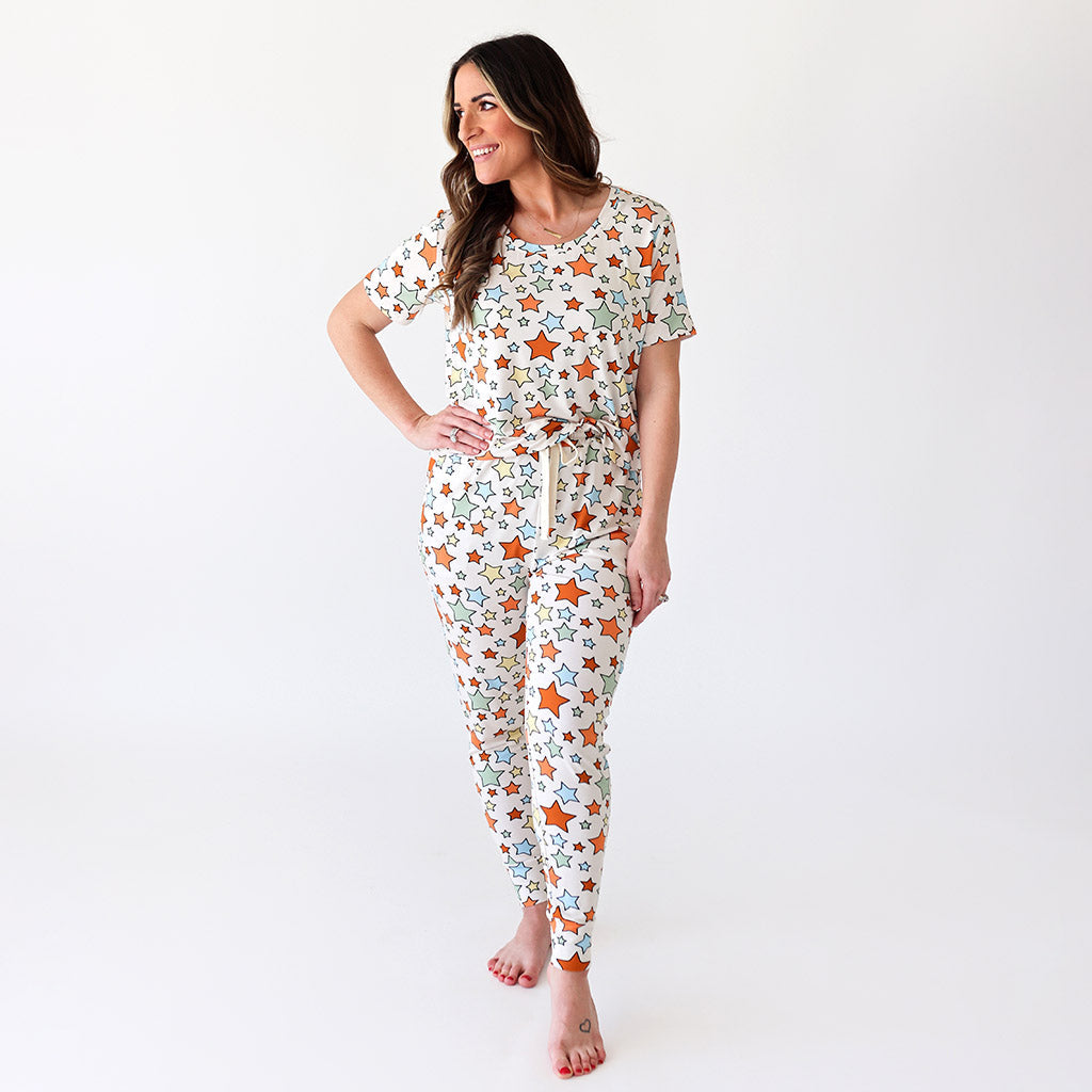 Croft Women's Short Sleeve Scoop Loungewear