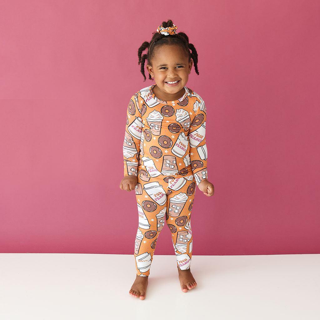 Coffee & Donuts Classic Pajama Set