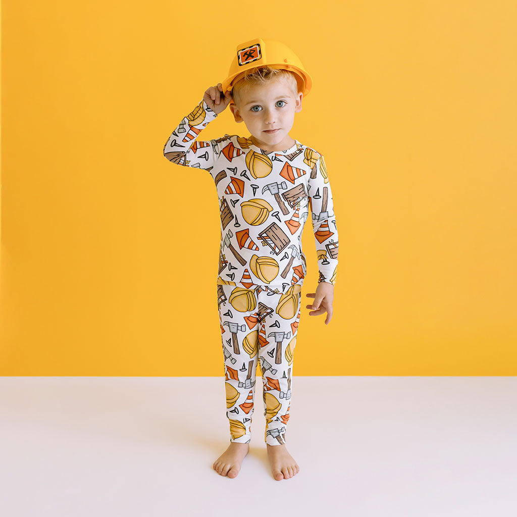 Construction Time Classic Pajama Set