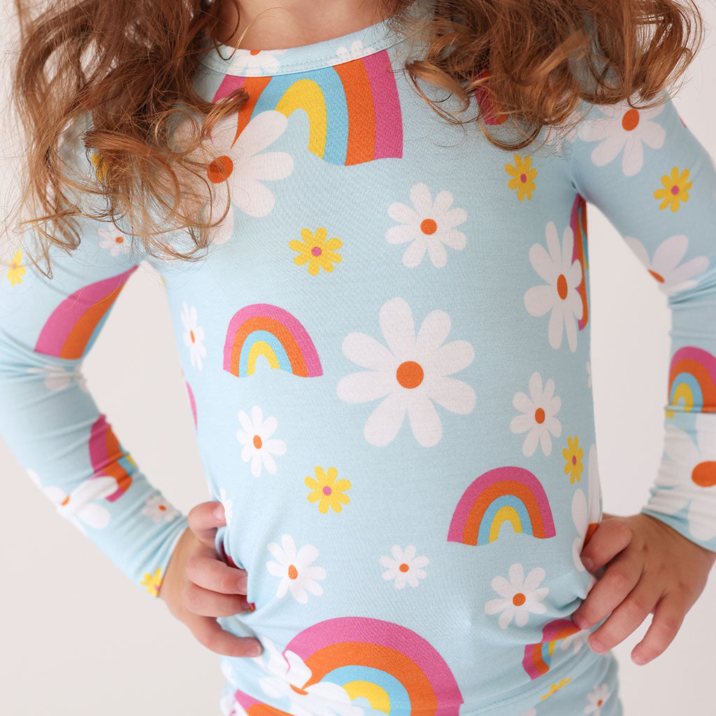 Dancing Daisies Classic Pajama Set