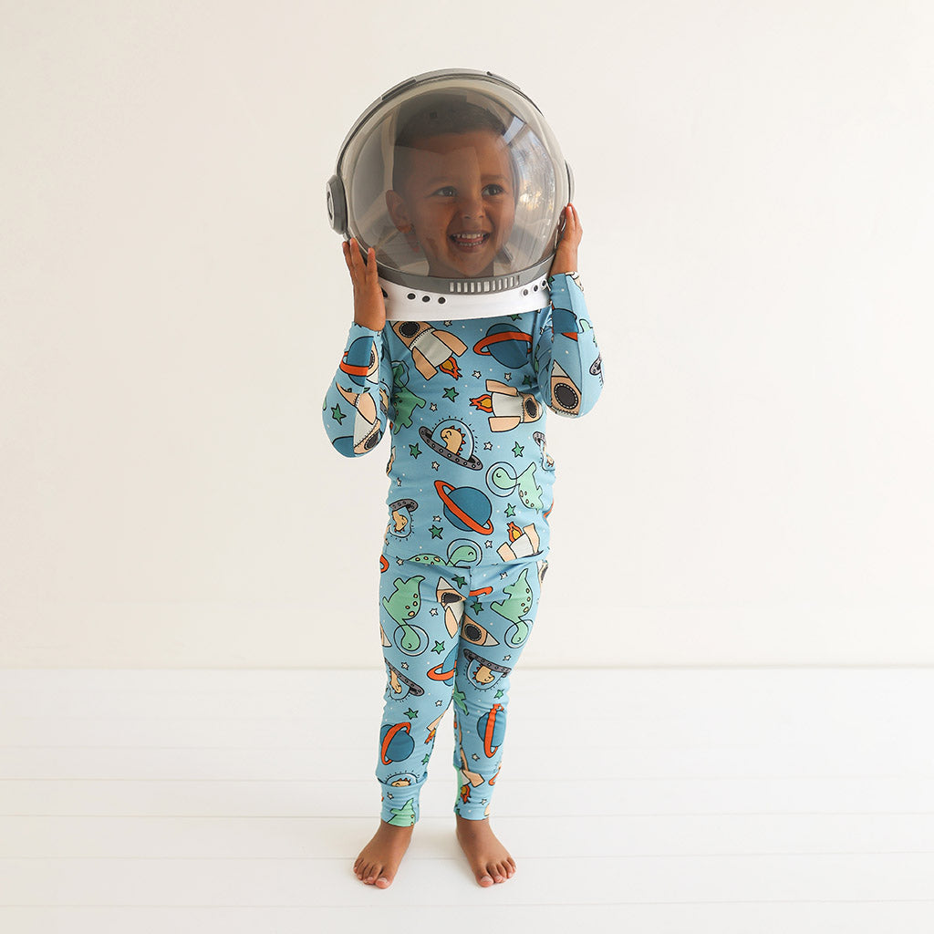 Dinos in Space Classic Pajama Set