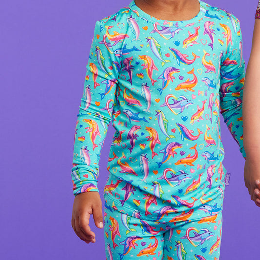 Lisa Frank® Dancing Dolphins™ Classic Pajama Set