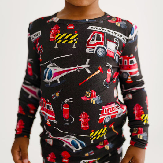 Firefighter Classic Pajama Set