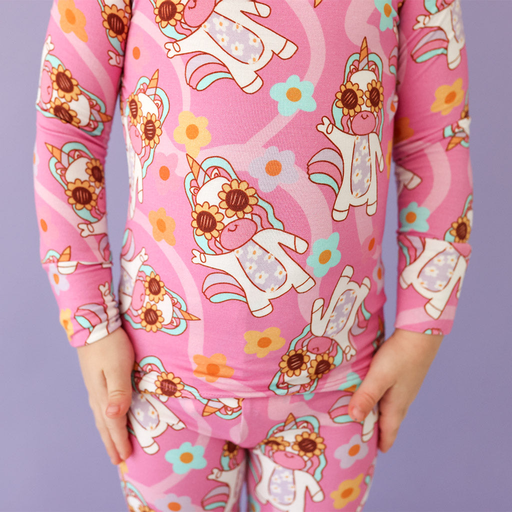 Unicorn Vibes Classic Pajama Set